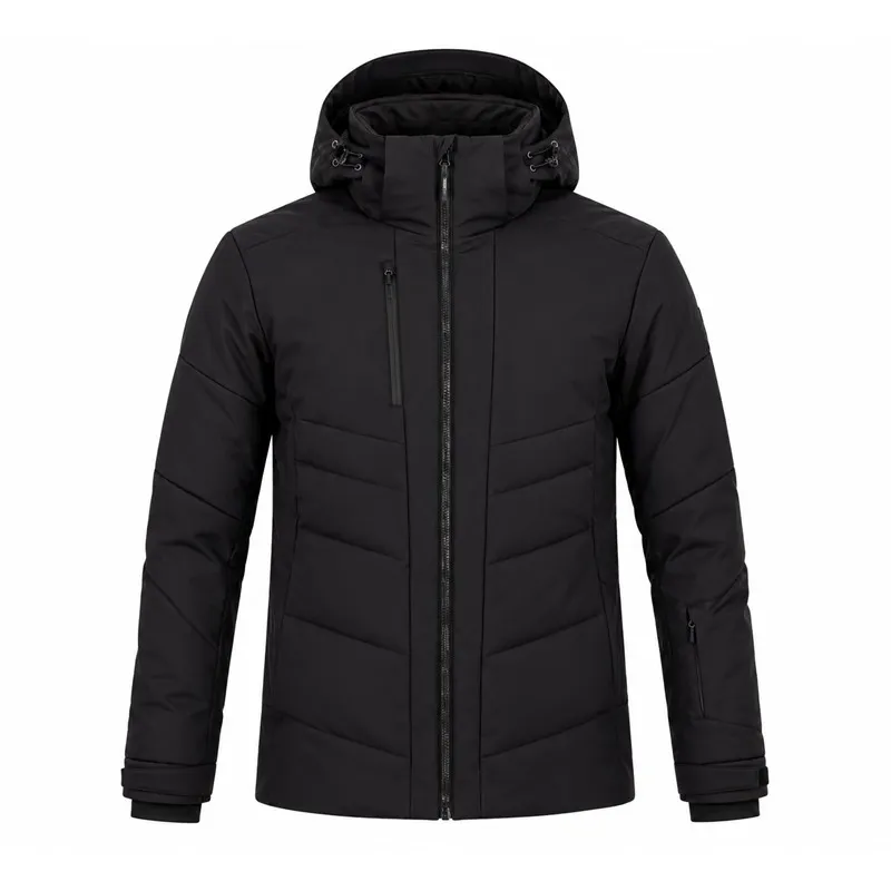 Men's ski jacket NORTHFINDER RYAN BLACK